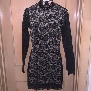 Black Lace Dress